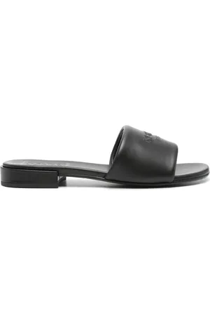 Kenzo Oki leather flat sandals