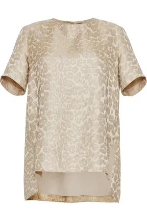 ADAM LIPPES Pleat-back top
