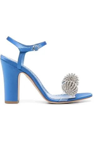 Manolo Blahnik Ostria 90mm star-embellished sandals