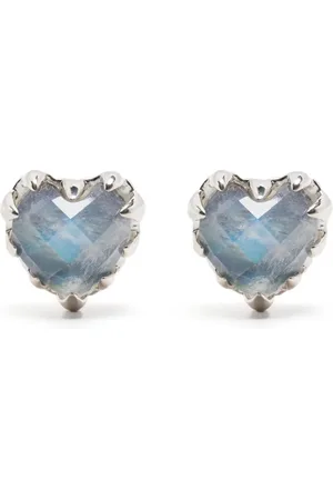 Stolen Girlfriends Club Love Claw moon stone earrings