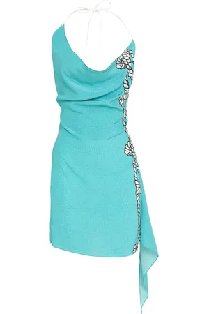 AMIR SLAMA Graphic print dress