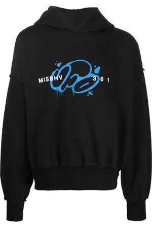 MISBHV X UFO361 logo-print hoodie