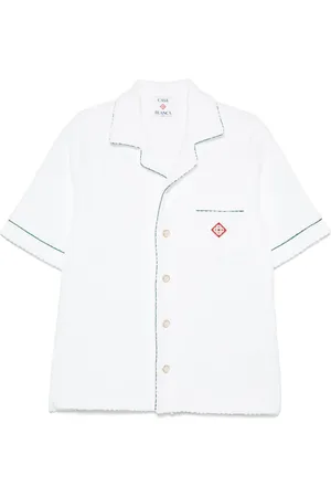 Casablanca Monogram-embossed towelling shirt