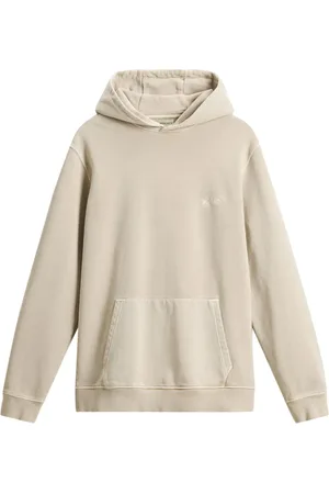 Woolrich Logo-embroidered cotton hoodie