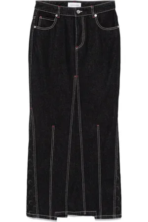 Marine Serre Crescent-Moon maxi skirt