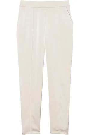 Twin-Set Straight-leg satin trousers