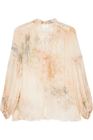 Camilla Floral-print blouse