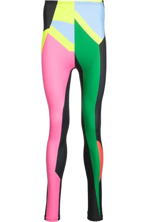 WALTER VAN BEIRENDONCK Legs graphic-print leggings