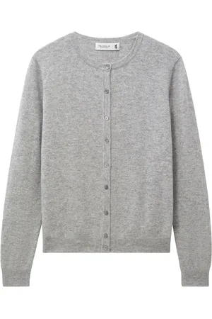 PRINGLE OF SCOTLAND Round-neck cashmere cardigan