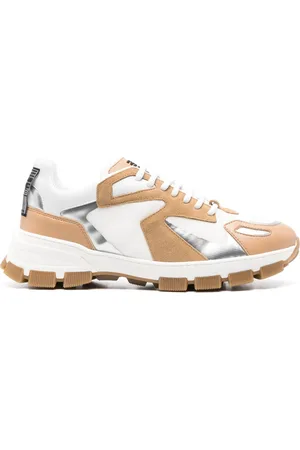 Moschino Embroidered-logo low-top sneakers