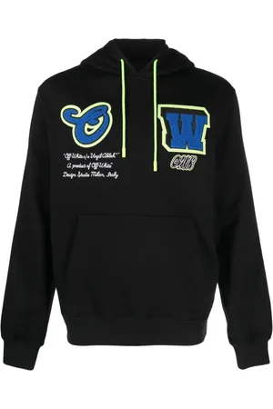 OFF-WHITE Varsity Hammer cotton hoodie