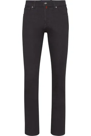 BILLIONAIRE Low-rise straight-leg jeans