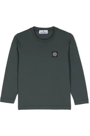 Stone Island Compass-patch cotton T-shirt