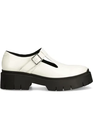 HUGO BOSS Round-toe buckled brogues