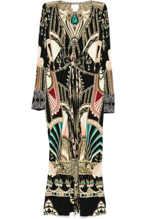 Camilla Twist jersey maxi dress