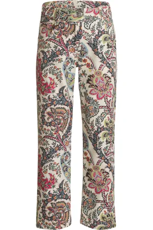 Etro Paisley-print straight trousers