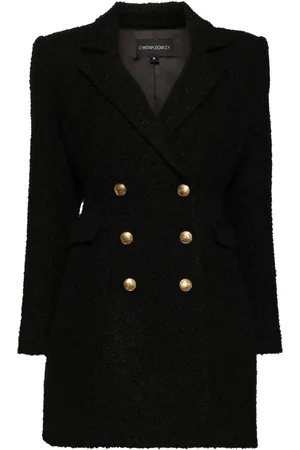 Cynthia Rowley Bardot boucl?? dress