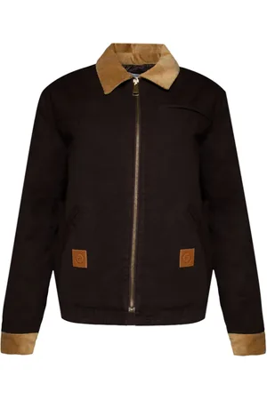 Sporty & Rich SRHWC canvas zipped jacket