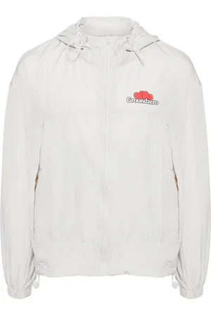Ground Zero Logo-print lightweight jacket