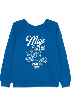 Maje Logo-print sweatshirt
