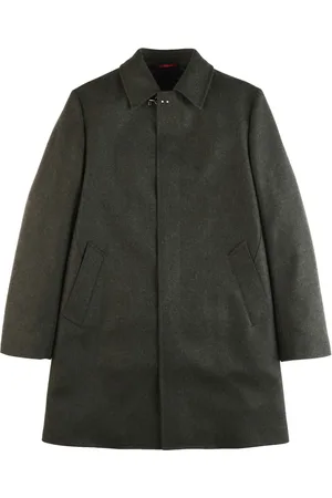 FAY Wool-cashmere single-breasted coat