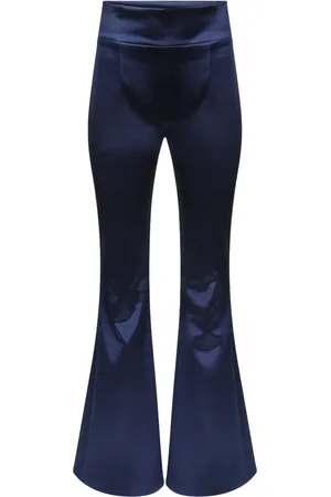 GALVAN Sculpted flared trousers
