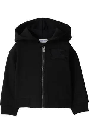 Burberry Equestrian Knight-appliqu?? cotton hoodie