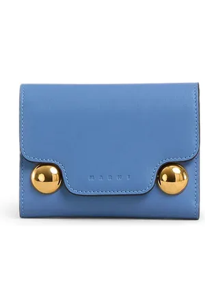 Marni Trunkaroo tri-fold leather wallet