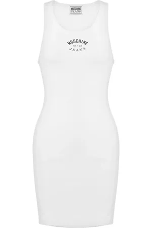 Moschino Logo-print mini dress