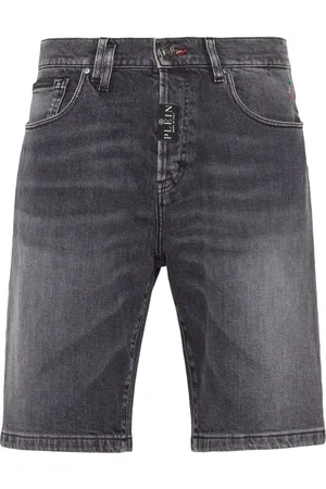 Philipp Plein Formentera low-rise denim shorts