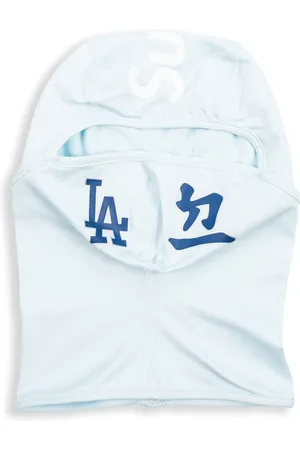 Supreme X MLB Kanji Teams "Los Angeles Dodgers - Pale " lightweight balaclava