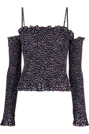 Ralph Lauren Floral-print off-shoulder top