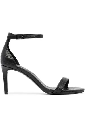 SENSO Quelle III crocodile-effect leather sandals