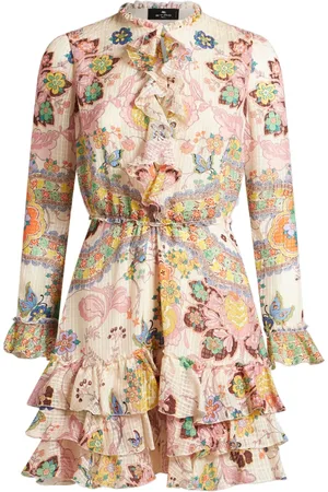 Etro Ruffled mini dress