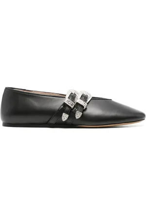 Le Monde Beryl Claudia leather ballet shoes