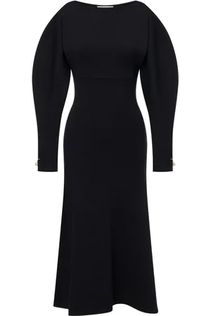 Serafini Belted midi dress