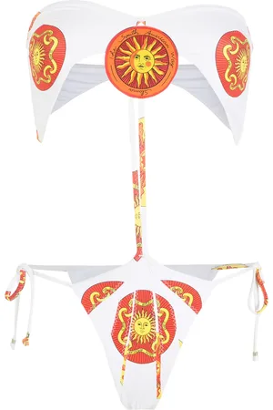 AMIR SLAMA Print Sol swimsuit