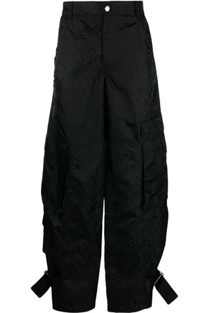 GCDS Monogram Ultracargo wide-leg trousers