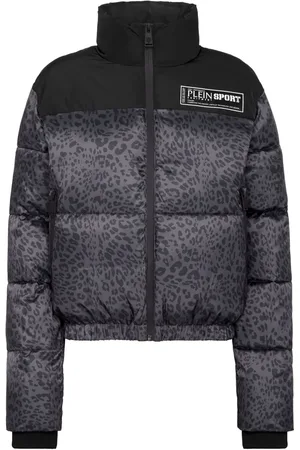 Philipp Plein Leopard-print puffer jacket