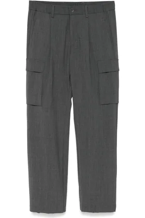 HERNO Pleat-detail tapered trousers