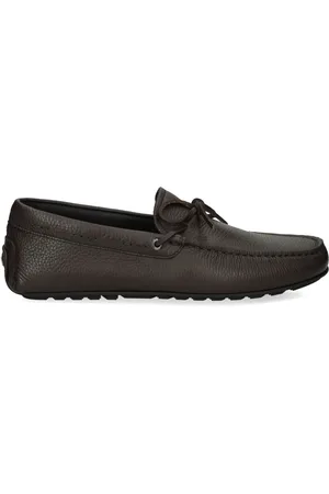 HUGO BOSS Bow-detail loafers