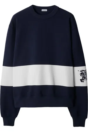 Burberry EKD stripe cotton jumper