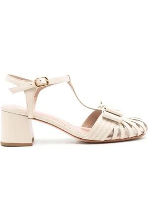 Sarah Chofakian Marly caged leather sandals