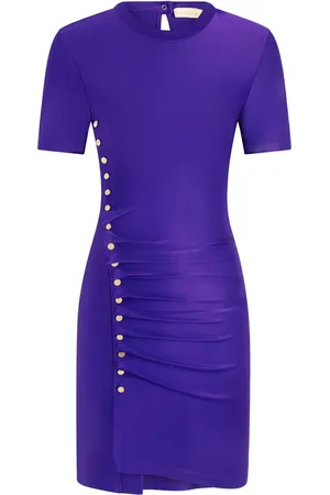 Paco rabanne Drap?? Pression Mini Dress