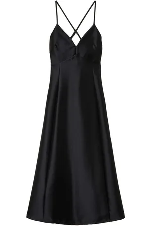 Twin-Set Twill midi dress