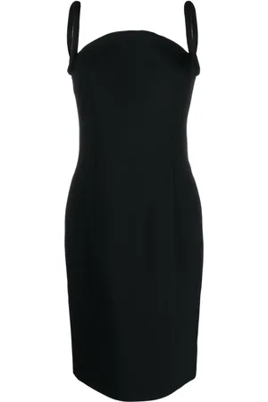 VERSACE Sleeveless midi dress