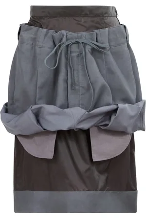 Maison Margiela Layered knee-length skirt