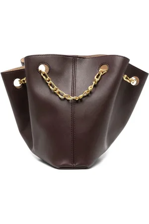 Nanushka Chain-link top-handle tote