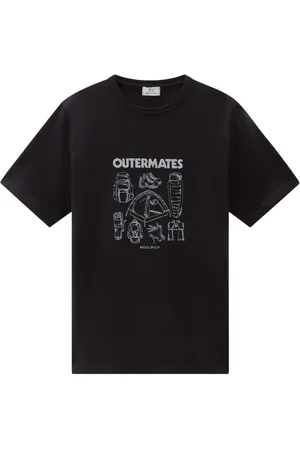 Woolrich Logo-print organic cotton T-shirt