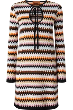 Missoni Zigzag-knit dress